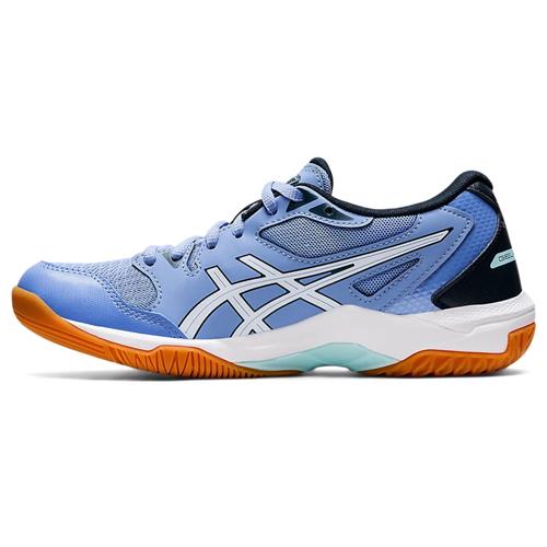 Asics Gel-Rocket 10 Womens Indoor Shoes (Periwinkle Blue/White)