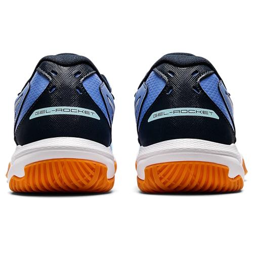 Asics Gel-Rocket 10 Womens Indoor Shoes (Periwinkle Blue/White)