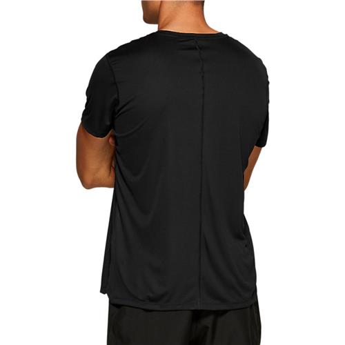 Asics Mens Silver Short Sleeve Top (Performance Black)