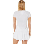 Asics Womens Match Actibreeze Short Sleeved Top (Brilliant White)