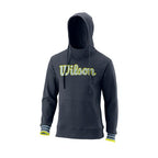 Wilson Mens Script Eco Cotton Pullover Hoody (India/Ink)