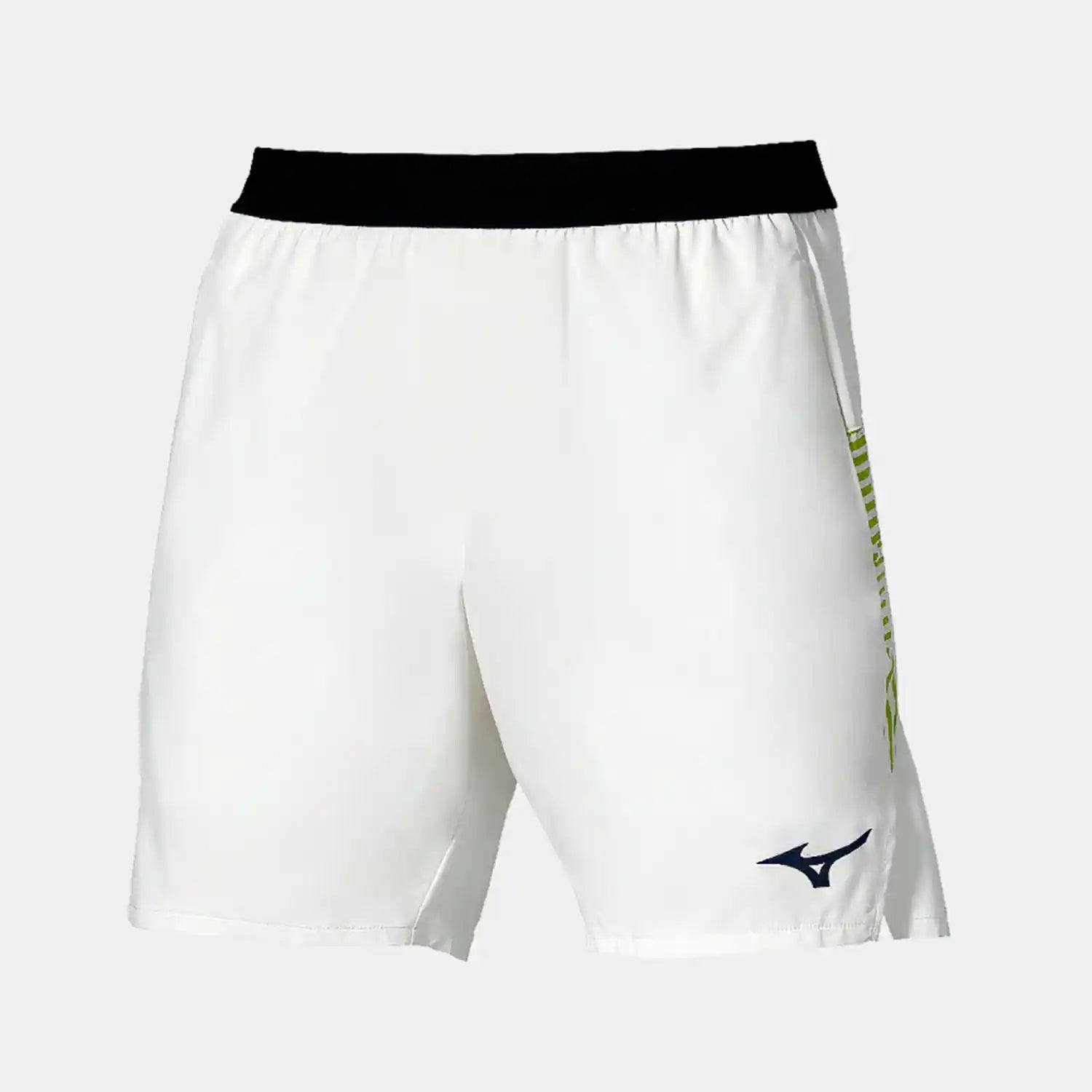 Mizuno Stargazer 7" Amplify Men's Short (White/Yellow)
