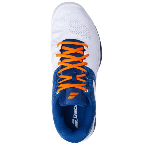 Babolat Propulse Blast All Court Mens Shoe (White/Dark Blue)
