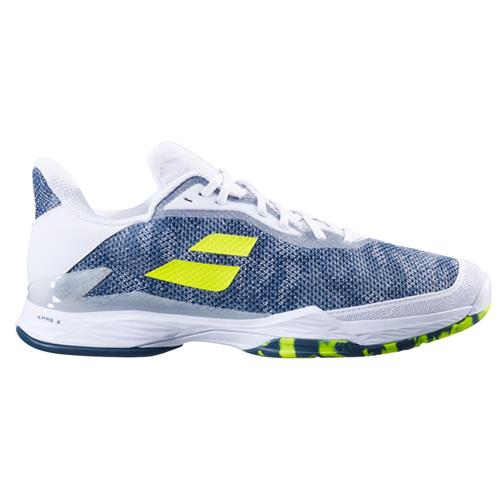 Babolat Jet Tere Clay Mens Shoe (White/Dark Blue)