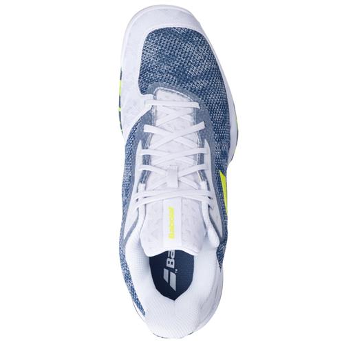 Babolat Jet Tere Clay Mens Shoe (White/Dark Blue)
