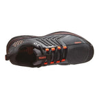 K-Swiss Ultrashot 3 Mens Tennis Shoes (Asphalt/Jet Black/Spicy Orange)
