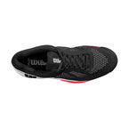 Wilson Rush Pro 4.0  Mens Tennis Shoes (Black/White/Poppy)