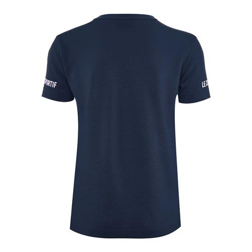 Le Coq Sportif Boys Short Sleeve Tennis Tee (Dress Blue)