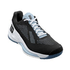 Wilson Rush Pro 4.0  Womens Tennis Shoes (Black/White/China Blue)