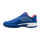 K-Swiss Hypercourt Express 2 HB Mens Shoe (Classic Blue/White/Berry Red)