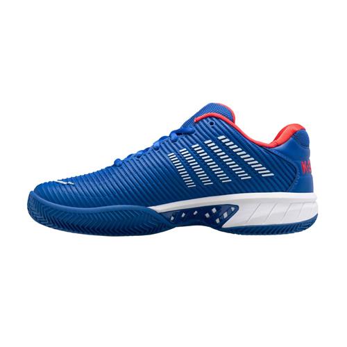 K-Swiss Hypercourt Express 2 HB Mens Shoe (Classic Blue/White/Berry Red)