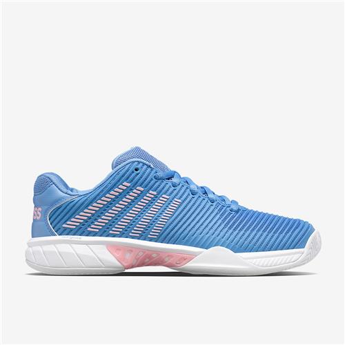 K-Swiss Hypercourt Express 2 All Court Womens Shoe (Silver Lake Blue/White)