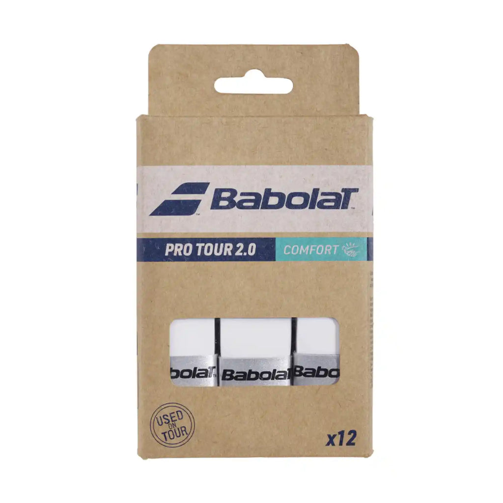Babolat Pro Tour 2.0 Comfort 12 Pack (White)
