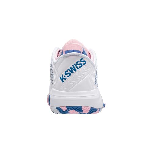K-Swiss Hypercourt Supreme HB Womens Shoe (White/Star Sapphire/Orchard Pink)