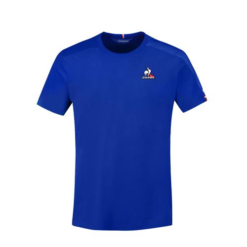 Le Coq Sportif Mens Tennis Replica Tee SS22 N1 (Electric Blue)