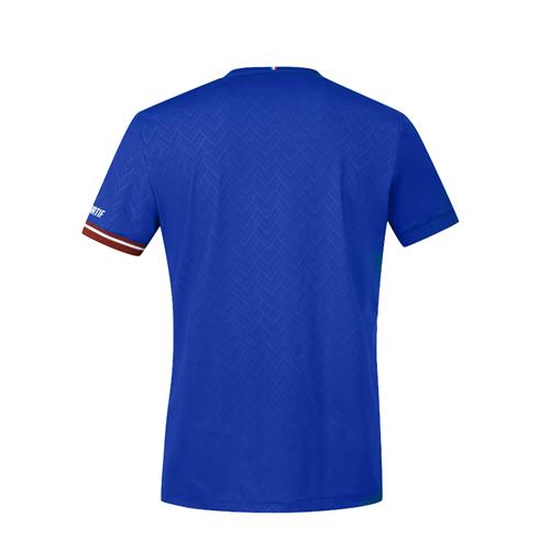 Le Coq Sportif Mens Tennis Replica Tee SS22 N1 (Electric Blue)
