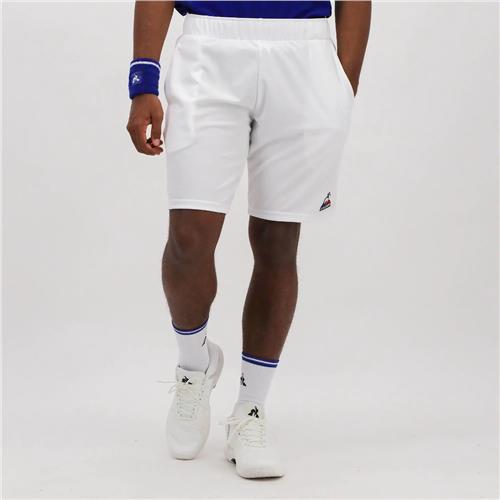 Le Coq Sportif Mens Replica Tennis Short 22 N2 (Optical White)