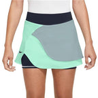 Nike Court Dri-Fit Womens Slam Skirt (Mint Foam/Ocean Cube/Obsidian/Black)
