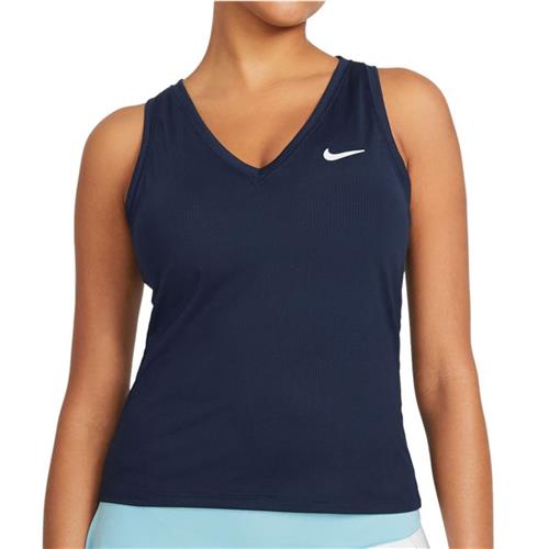 Nike Court Victory Womens Tank (Obsidian/White)