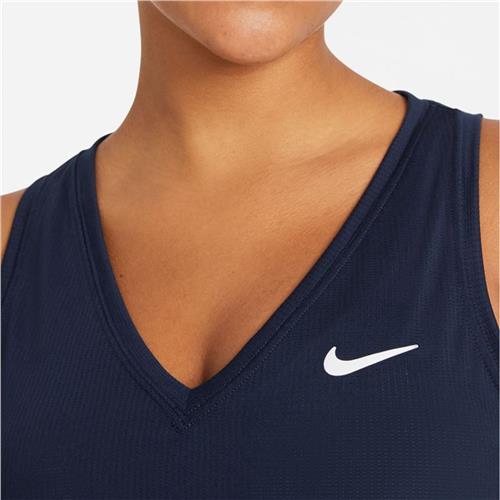 Nike Court Victory Womens Tank (Obsidian/White)