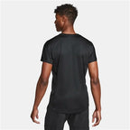 Nike Court Mens Dri-Fit Challenger Short Sleeve Top (Black/White)