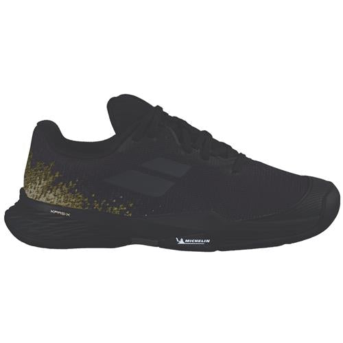 Babolat Jet Mach 3 All Court Junior Shoe (Black/Gold)