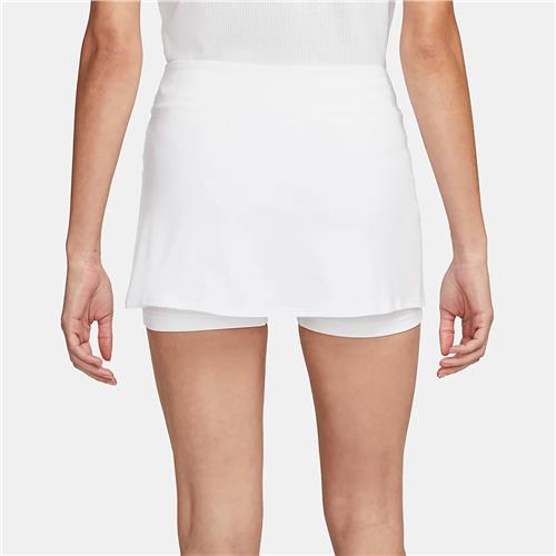 Nike Court Victory Womens Dri-Fit Tennis Skirt (White/Black)