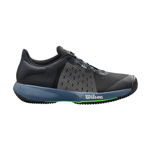 Wilson Kaos Swift Mens Tennis Shoes (Black/China Blue/Green)