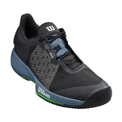 Wilson Kaos Swift Mens Tennis Shoes (Black/China Blue/Green)