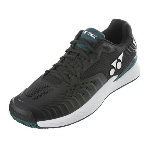Yonex Eclipsion 4 Mens Clay Court Tennis Shoe (BLACK/GREEN)
