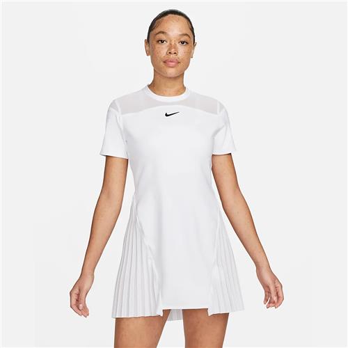 Nike Court Womens Dri-Fit Slam Dress NT LN (White/Black)