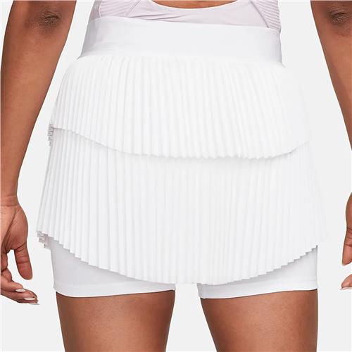 Nike Court Womens Dri-Fit Slam Skirt NT LN (White/Black)