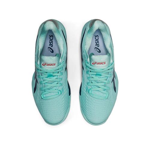 Asics Solution Speed FF2 Womens Tennis Shoes (Clear Blue/Light Indigo)