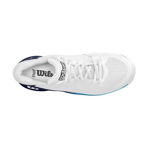 Wilson Rush Pro Ace Mens Tennis Shoes (White/Peacoat/Vivid Blue)