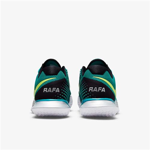 Nike Zoom Vapor Cage 4 Rafa Men's Hard Court Tennis shoes (Bright Spruce/Atomic Green -Black-White)