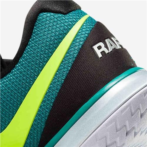 Nike Zoom Vapor Cage 4 Rafa Men's Hard Court Tennis shoes (Bright Spruce/Atomic Green -Black-White)