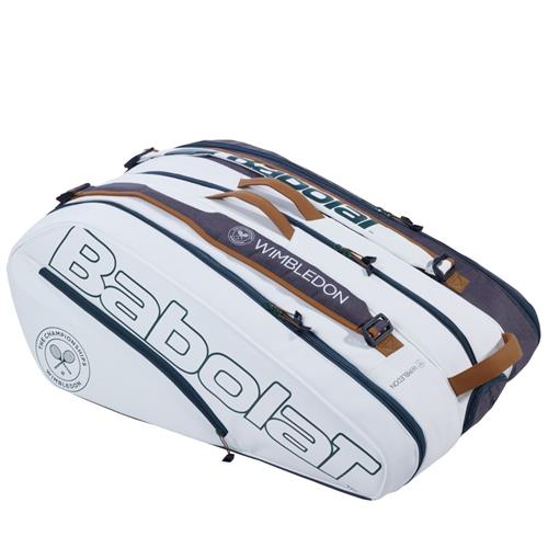 Babolat Pure Wimbledon 12 Racquet Bag (White/Grey)