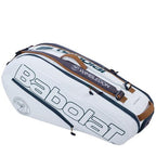 Babolat Pure Wimbledon 6 Racquet Bag (White/Grey)