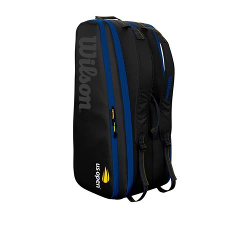 Wilson US Open 2022 Tour 12pk Racquet Bag (Black/Blue/Yellow)