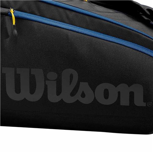 Wilson US Open 2022 Tour 12pk Racquet Bag (Black/Blue/Yellow)