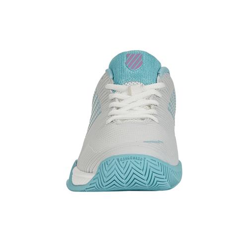 K-Swiss Hypercourt Express 2 All Court Womens Shoe (Brilliant White/Angel Blue/Sheer Lilac)