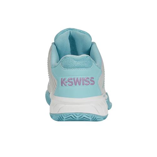K-Swiss Hypercourt Express HB Womens Shoe (Brilliant White/Angel Blue/Sheer Lilac)