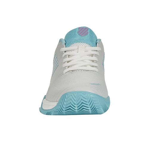 K-Swiss Hypercourt Express HB Womens Shoe (Brilliant White/Angel Blue/Sheer Lilac)
