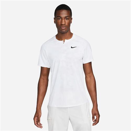 Nike Dri-Fit Slam NT LN Men's Tennis Top (White)