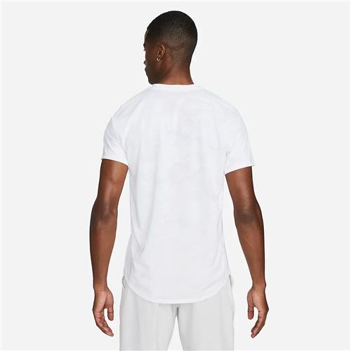 Nike Dri-Fit Slam NT LN Men's Tennis Top (White)