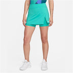 Nike Court Victory Womens Dri-Fit Tennis Skirt (Washed Teal/White)