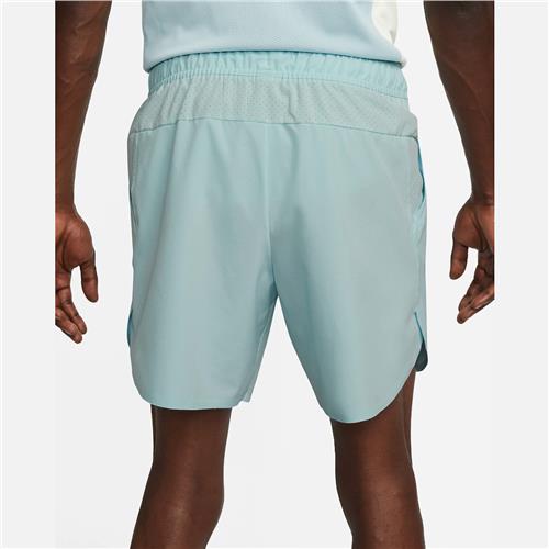 Nike Court DriFit Advantage Slam Short NY (GLACIER BLUE/BLACK)