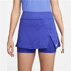 Nike Court Victory Womens Dri-Fit Tennis Skirt (Lapis/White)