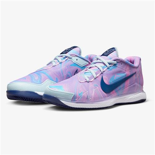 Nike Zoom Vapor Pro HC Womens Tennis Shoes ( GLACIER BLUE/MIDNIGHT NAVY-WHITE)