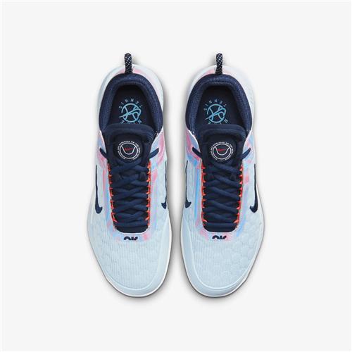 Nike Zoom Court NXT HC Mens Tennis Shoes (Glacier Blue/Midnight navy)